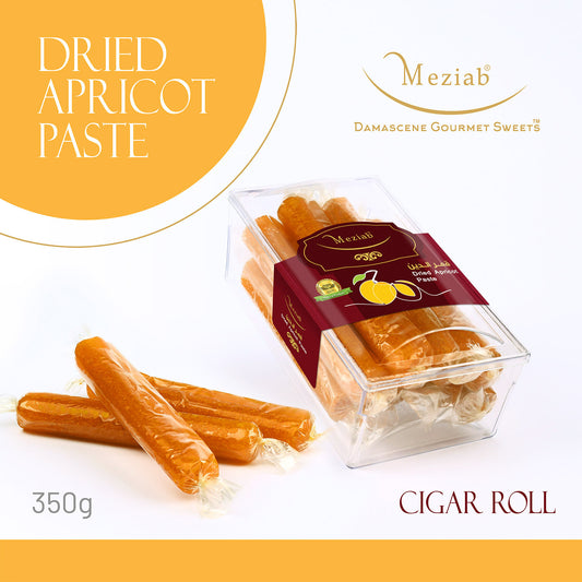 Dried Apricot Paste- Cigar Roll 350g