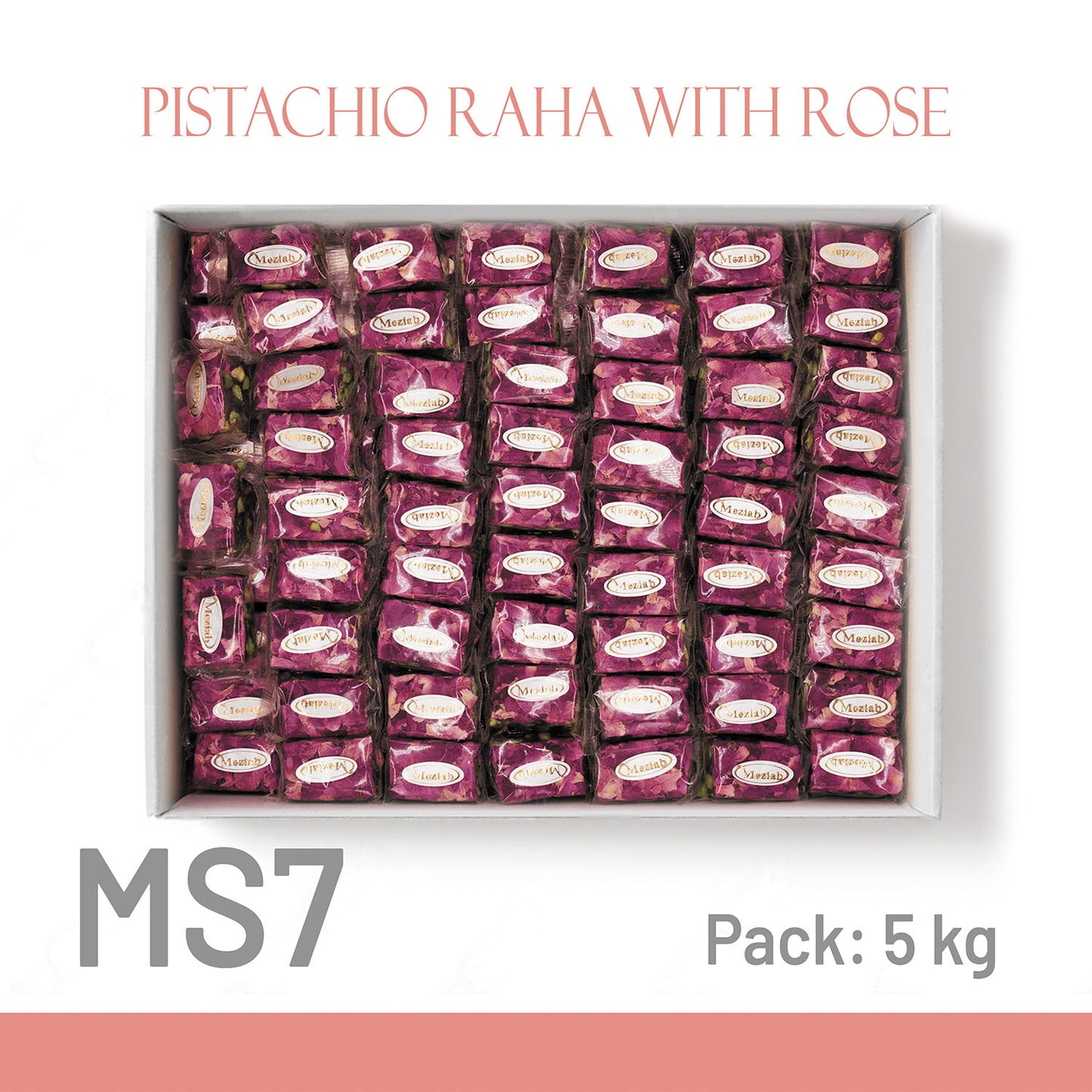 MS7-Pistachio Raha with Rose