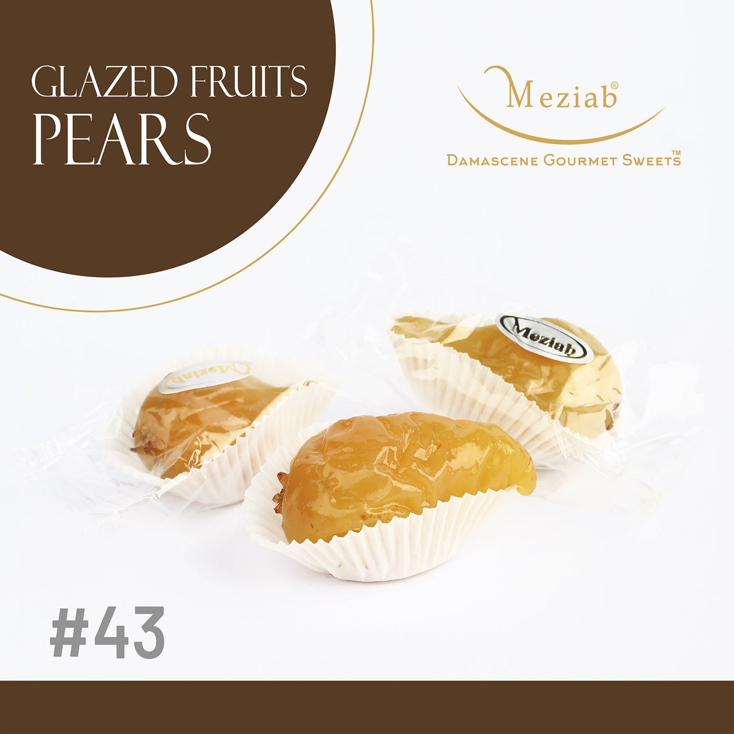 #43- Glazed Fruits Pears