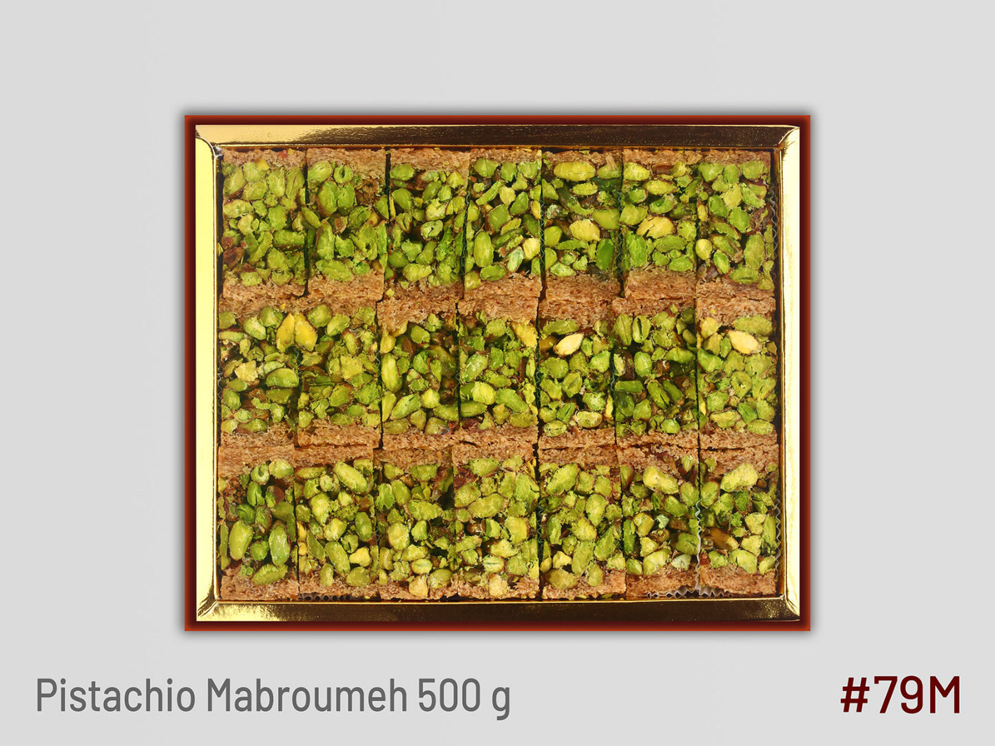 #79M- Pistachio Mabroumeh 500g