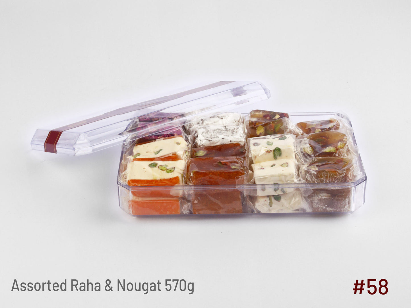 #58 Assorted Raha & Nougat-570g