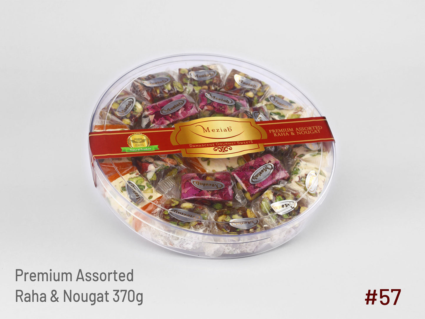 #57 Premium Assorted Raha & Nougat-370g