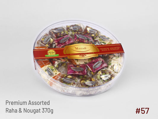 #57 Premium Assorted Raha & Nougat-370g