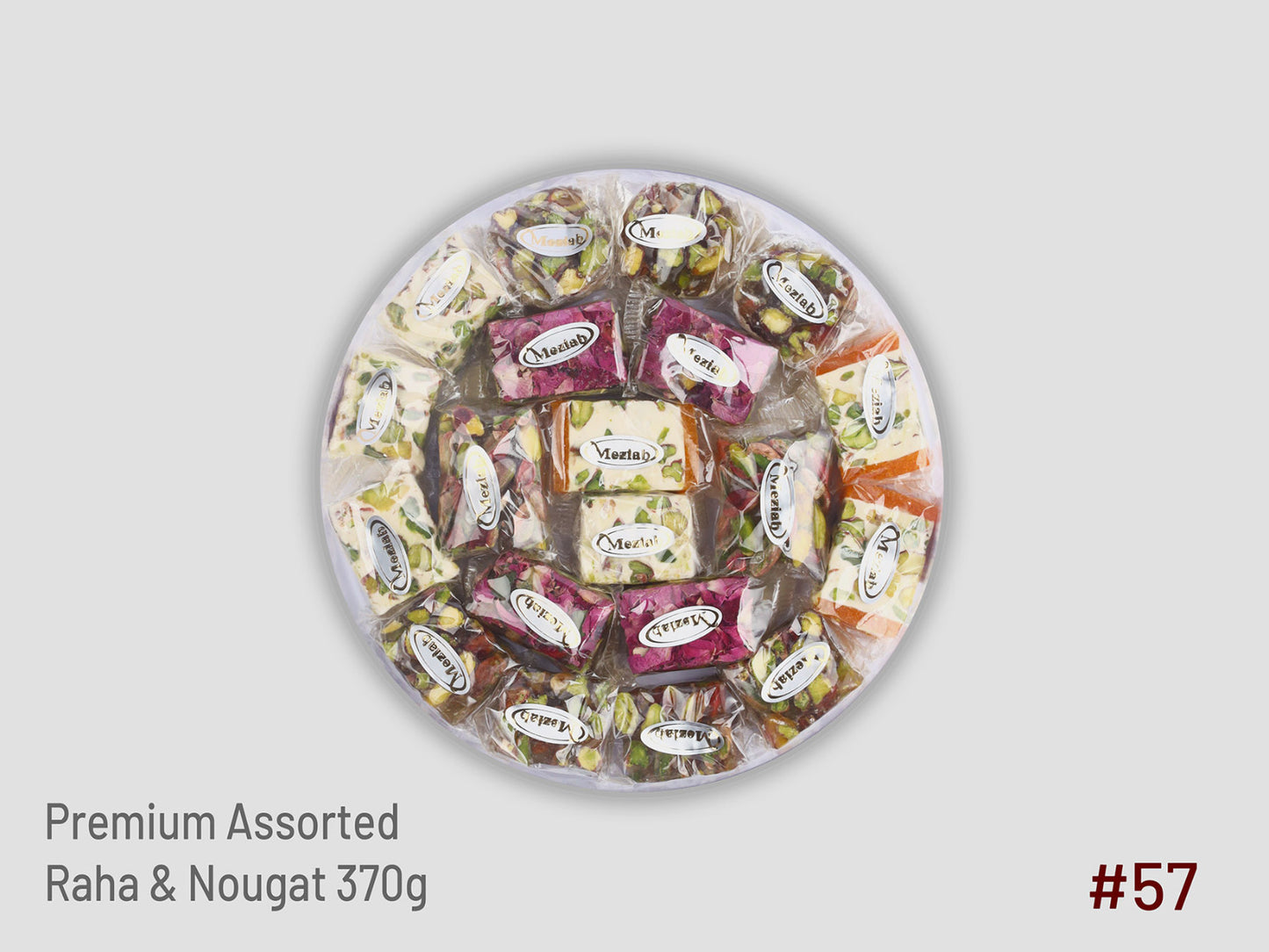 #57 Premium Assorted Raha & Nougat-370g