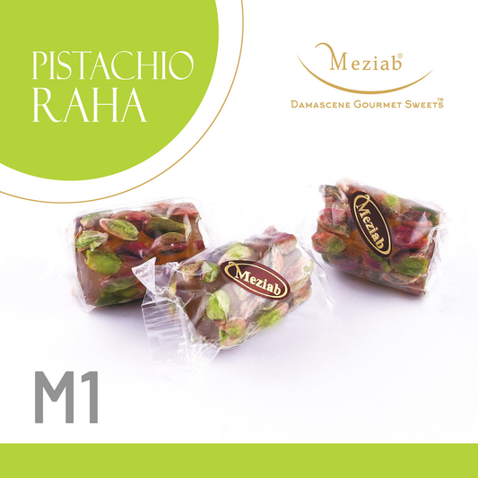 M1-Meziab Malaki Raha w/Whole Aleppo Pistachio